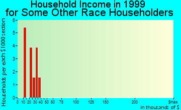Bliss household income for some other race householders