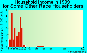 Dubois household income for some other race householders