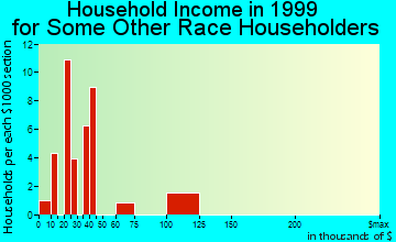 Mountain Home household income for some other race householders