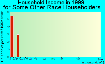 Ridgeway household income for some other race householders