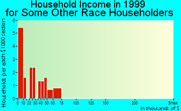 Ottumwa household income for some other race householders