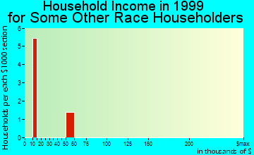 Villisca household income for some other race householders