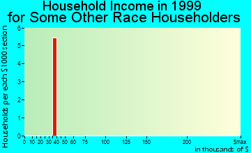 Tuluksak household income for some other race householders