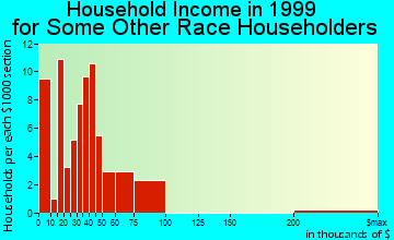 Buckeye household income for some other race householders