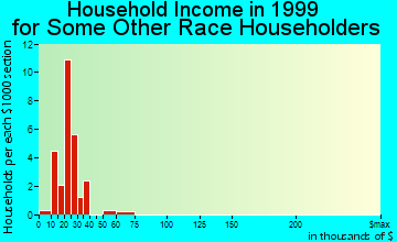 Fort Knox household income for some other race householders