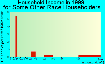 Cave Creek household income for some other race householders