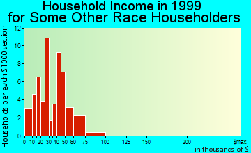 Clifton household income for some other race householders