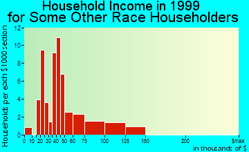 Columbia household income for some other race householders