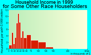 East Riverdale household income for some other race householders