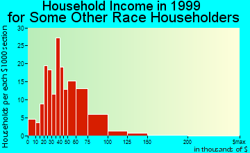 Gaithersburg household income for some other race householders
