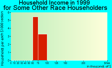 Green Haven household income for some other race householders