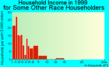 Cambridge household income for some other race householders