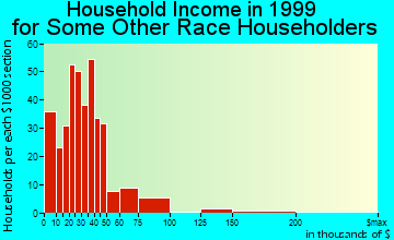 Framingham household income for some other race householders