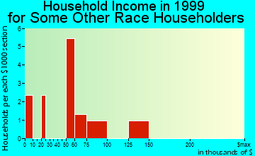 Gardner household income for some other race householders