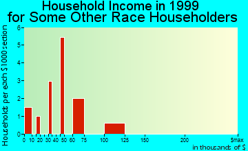 Gloucester household income for some other race householders