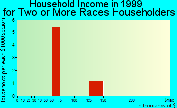 Sturbridge household income for two or more races householders