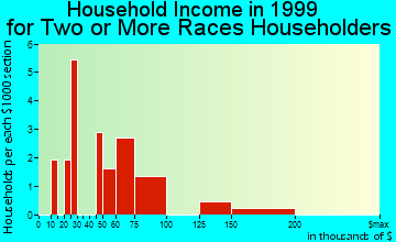 Allen Park household income for two or more races householders
