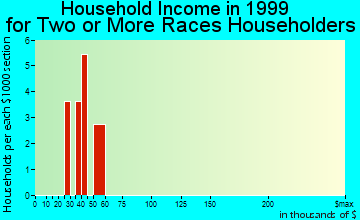 Marlette household income for two or more races householders
