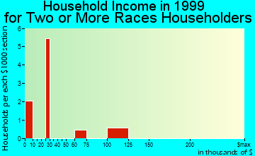 Morrice household income for two or more races householders