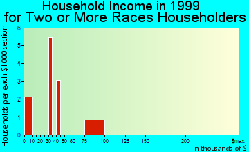 West Ishpeming household income for two or more races householders