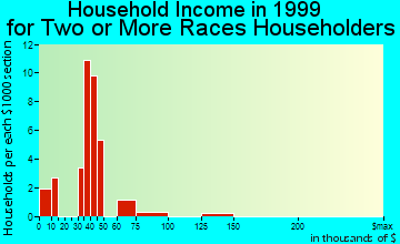 New Brighton household income for two or more races householders