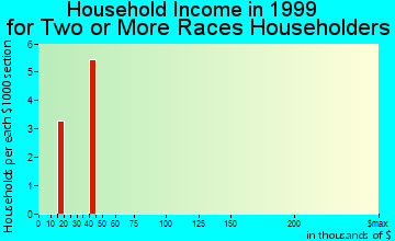 Battlefield household income for two or more races householders