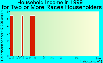 Edmundson household income for two or more races householders