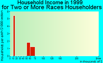 Holland household income for two or more races householders