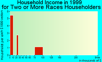 Mayflower household income for two or more races householders