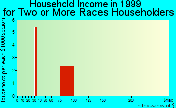 Bellerose Terrace household income for two or more races householders