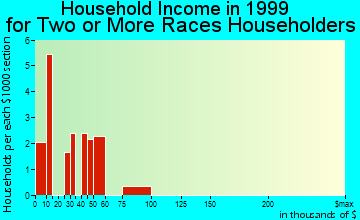 Elmsford household income for two or more races householders