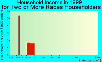 Mattituck household income for two or more races householders