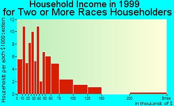 Bay Point household income for two or more races householders