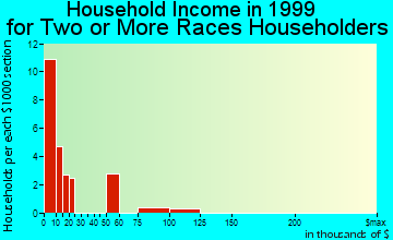 Athens household income for two or more races householders