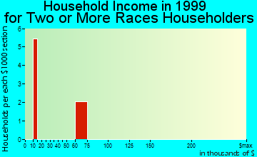 Pataskala household income for two or more races householders