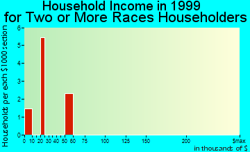 Boothwyn household income for two or more races householders