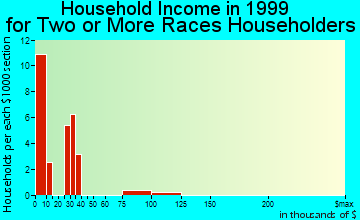 Chester household income for two or more races householders