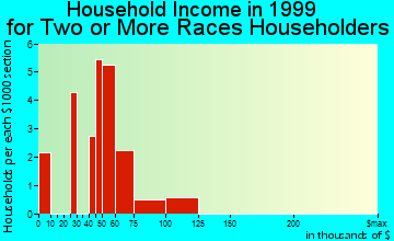 Seabrook household income for two or more races householders