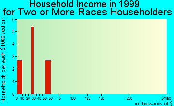 Thornton household income for two or more races householders