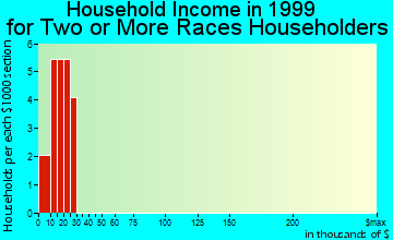 Battle Ground household income for two or more races householders