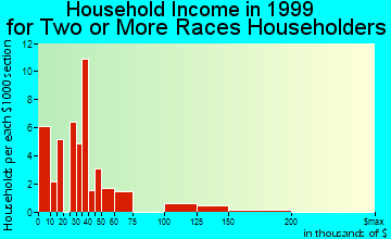 Beloit household income for two or more races householders