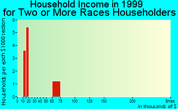 Stoddard household income for two or more races householders