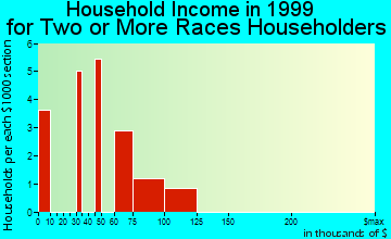 Wilmington Manor household income for two or more races householders