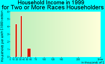 South Vinemont household income for two or more races householders