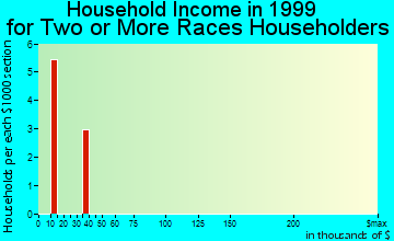 Irondale household income for two or more races householders