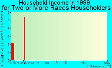 Theodore household income for two or more races householders