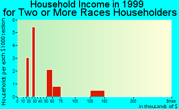 Eagle household income for two or more races householders