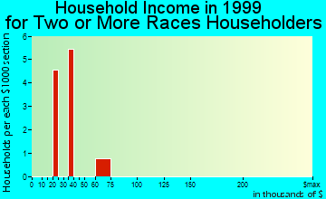 Brazil household income for two or more races householders