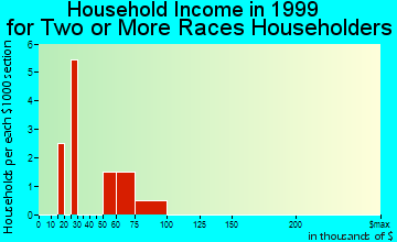 Decorah household income for two or more races householders