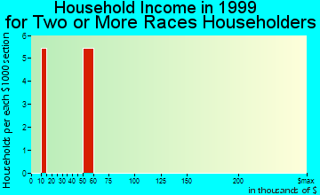 Woolstock household income for two or more races householders